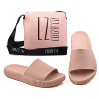 Imagem da promoção Bolsa com Chinelo Feminino Nuvem Slide Confortavel Macio Luiza Liz