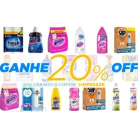 Imagem da promoção Ganhe 20% de Desconto em itens de LIMPEZA