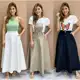 Saia Longa Alfaiataria Moda Evangélica Tendência Com cinto em oferta