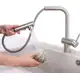 Torneira de Cozinha Gourmet Bancada Pia Com Função Ducha Extensível Flexível 2 Modos Jato Spray Mist em oferta