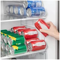 Imagem da promoção Organizador Multiuso de Latas Pra Geladeira Armário Acrílico - PLASUTIL