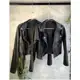 Jaqueta De Couro Sintetico Com Ziper Inverno em oferta