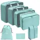 Kit 7 Pecas Bolsa Organizadoras Para Mala Roupas Bagagem Viagem em oferta