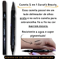 Imagem da promoção Caneta para Sobrancelha a prova d’agua com 4 pontas Lua e Neve Tip Brow Fio a Fio