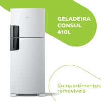 Imagem da promoção Geladeira Consul Frost Free 410 Litros CRM50LB - Branca
