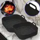 Kit 3 Forma de Silicone Air Fryer Grande 18 CM/4 L Assadeira Quadrada Antiaderente em oferta