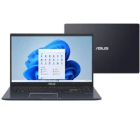 Imagem da promoção Notebook ASUS Vivobook Go 15 Intel Celeron 4GB RAM 128GB eMMC 15,6" UHD Star Black Windows 11+ Micro