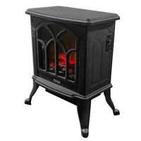 Imagem da promoção Aquecedor Elétrico Lareira Retrô Chama 3D - 110v