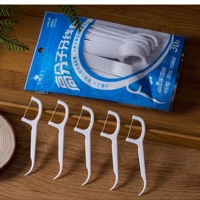 Imagem da promoção Kit com 50/100/150/200 Unidades de Fio Dental Infantil em Formato de Arco Ultra Fino para uma Limpez