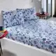 Kit 5 Lençol Avulso Estampado Com Elastico 150 Fios Estampas Sortidas Lençol de Casal em oferta