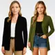 Kit 2 Casaco Cardigan Feminino Kimono Blusa Feminina Manga Longa Aberto Blusa de Frio Feminina em oferta