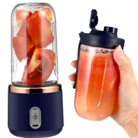Imagem da promoção Mini Liquidificador Mixer Processador Portátil Casa Camping Carro Recarregável 2 Copos Bivolt