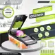 profissional cozinha sliceraço inox16em1fatiador cortador ralador de legumes verduras frutas coisas em oferta