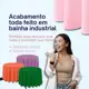 Kit 10 Toalha De Mesa Redonda 1,50m Diâmetro Oxford Festa Buffet Com Bainha Industrial em oferta
