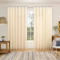 Imagem da promoção CORTINA ROMA 4,00 X 2,70 METROS para varão simples Cortina janela de Sala ou Quarto Decoração Casa