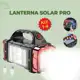 Lanterna Holofote Solar Pro Led Super Potente Recarregável com USB Luz Fria e Quente em oferta