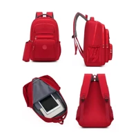 Imagem da promoção Mochila Escolar Tactel Com Estojo Forrada Super Resistente Lindo Design