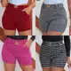 Short Feminino, Bermuda Feminina com Bolso na Frente e Cinto em oferta