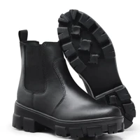 Imagem da promoção Bota Coturno Feminina Tratorada Tendência Blogueira Inverno Chasea NERI FERREIRA