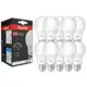 10 Lâmpadas Led 9w Bulbo Bivolt Branco Frio Avant 01 Ano de garantia em oferta