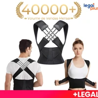 Imagem da promoção Colete Corretor Postural Cervical Ajustável Unissex para Alívio de Dor