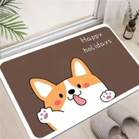 Imagem da promoção Kit 2 Tapetes De Secagem Rápida Em Microfibra Antiderrapante De Banheiro / Porta De Entrada