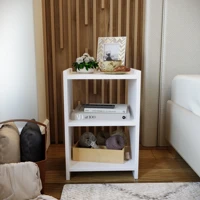 Imagem da promoção Mesa de Cabeceira Nicho Quarto Casal Decoração Retro América