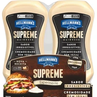 Imagem da promoção Pack Maionese Hellmann's Supreme Squeeze 330g 2 unidades (Embalagem pode variar)