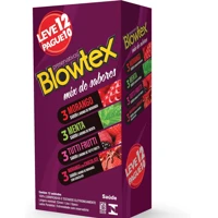 Imagem da promoção Preservativo Blowtex Mix de Sabores Leve 12 Pague 10 unidades