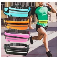 Imagem da promoção Kit 2 Bolsa Cintura Esportiva Unissex Sem Capacidade Compacta Leve Impermeável