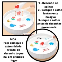 Imagem da promoção Caneta Mágica Desenho Flutuante 12 - 10 - 6 Cores
