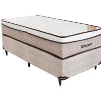 Imagem da promoção Cama Box Solteiro (Box + Colchão) Ortobom