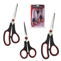 Imagem da promoção Kit 3 ou 5 Tesouras Em Aço Inox Corte Costura Artesanato Domestico e profissional