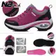 Tênis Feminino 2025 Fashion Heel Height 6cm Sapatos De Passeio Femininos Cunhas Chunky Hiking Mulhe em oferta