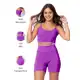 Conjunto Fitness Element academia short e top poliamida zero transparencia bojo removivel feminina em oferta
