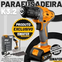 Imagem da promoção Furadeira Parafusadeira 12v Com Kit De Brocas Wf 12k3.2 Wap