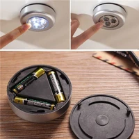 Imagem da promoção 2 Unidades Lâmpada Adesiva De Emergência Com 3 LEDs Lampada Pequena Para Corredor/Parede/Armário