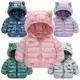Dinossauro Dos Desenhos Animados Com Capuz Jaquetas Leves Bebê Meninos Meninas Outono Inverno Roupas em oferta
