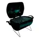 Churrasqueira Pequena Móvel Bafinho Tambor Mini Preta - MK em oferta