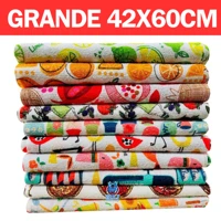 Imagem da promoção Kit 10 Pano De Prato Grande Atoalhado Felpudo em Algodao 42x60cm