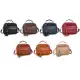 Bolsa Feminina Com Alça Lateral Transversal Faixa de Mão De Couro S2420 LING em oferta