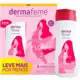 Sabonete Líquido Íntimo com 2 unidades de 200ml cada DERMAFEME Floral em oferta