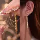Cristal Borla Brincos Longos Elegante Strass Balançar Brincos De Diamante Acessórios De Jóias Para O em oferta