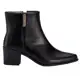 Bota Feminina Bico Fino Cano Médio Salto Grosso Shekinah Lançamento - oferta relampago até as 12hys em oferta