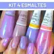 Esmaltes Tons Lilas Roxos Trend Esmalte Atacado Impala Perolado em oferta