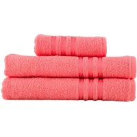 Imagem da promoção Jogo de Toalhas de Banho e Rosto Dohler 100% Algodão Priori Pink 3 Peças