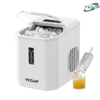 Imagem da promoção Máquina De Gelo Portátil 110V-127V Cor Branco Profissional Automático 12KG Por Dia