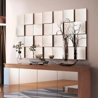 Imagem da promoção Espelho Decorativo 3d Painel Placa Vidro Liverpool 14 peças