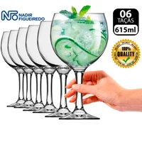 Imagem da promoção jogo com 6 Taça Gin Royal Gran Vino 615ml Nadir Figueiredo gyn taças de vidro taça Nadir Figueiredo