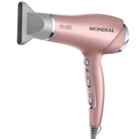 Imagem da promoção Secador de cabelo 2000 watts Tourmaline Golden Rose - SCN-32 - Mondial